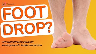 Reduce your FOOT DROP (Exercises for MS & Limited Mobility)