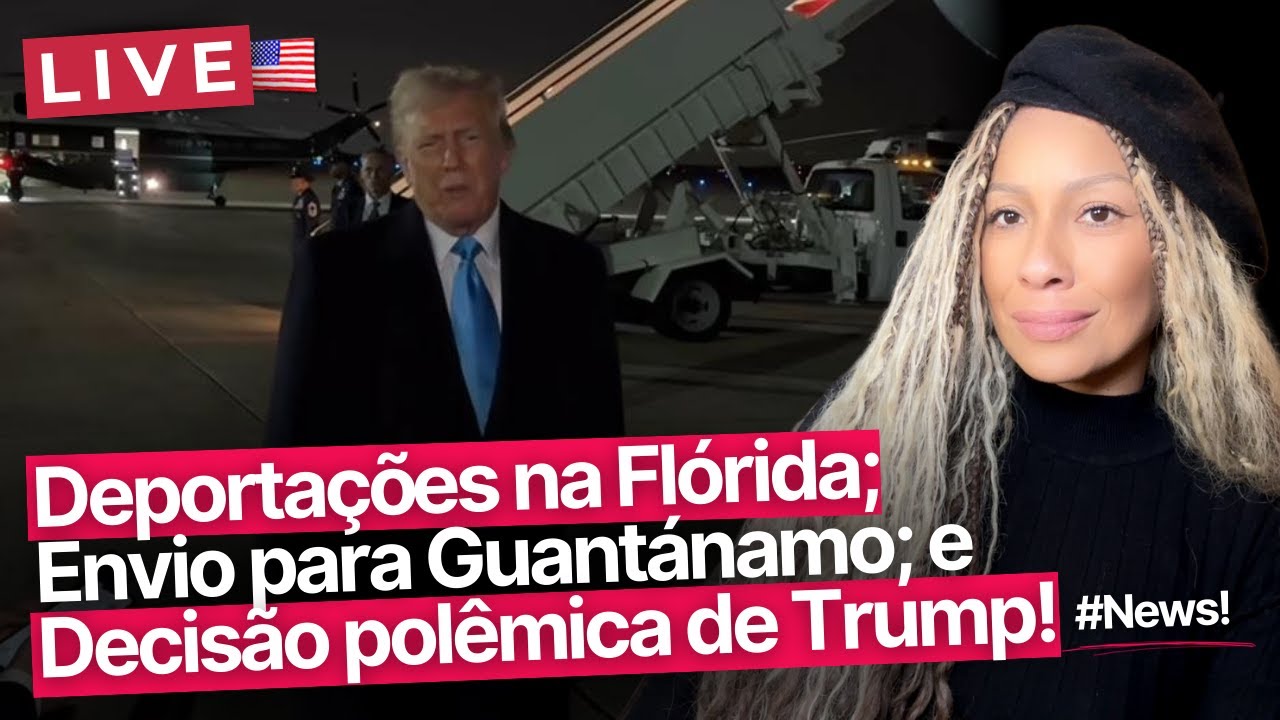 Mais deportações, mais legislações e ações polêmicas de Trump!