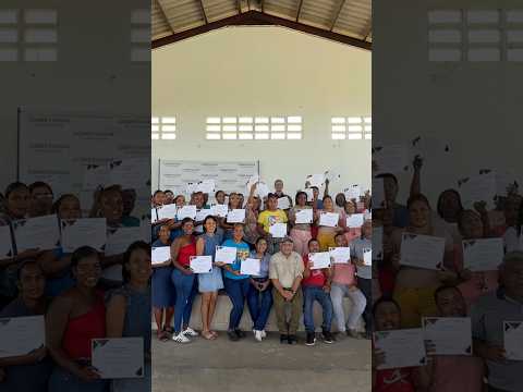 Hoy celebramos la graduación de 81 participantes de la comunidad de Miguel de la Borda, en Colón