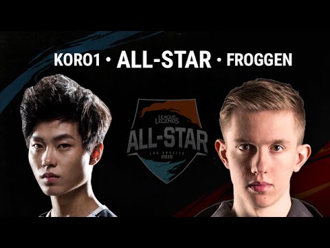 Koro1 Quinn vs Froggen AP Nasus | 1v1 Round 2 All-Star 2015 Los Angeles Day 2 | LoL All-Stars 2015