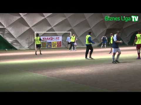 23.01.2013 Biznes Liga - II Liga Grupa D -  Gazownicy Krakowscy - Rent Express