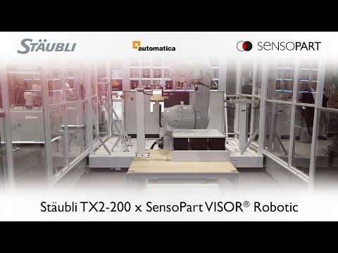 Stäubli TX2-200 x SensoPart VISOR® Robotic