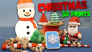 Finding the BEST CHRISTMAS 3D Prints - December 2025