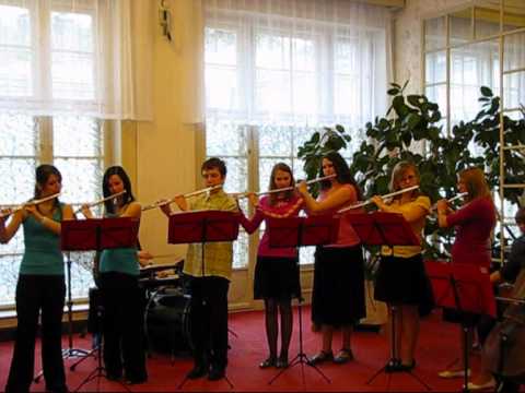 FLUTE ENSEMBLE ZUŠ Jeseník - Jiří Škorpík: Kouzla králů