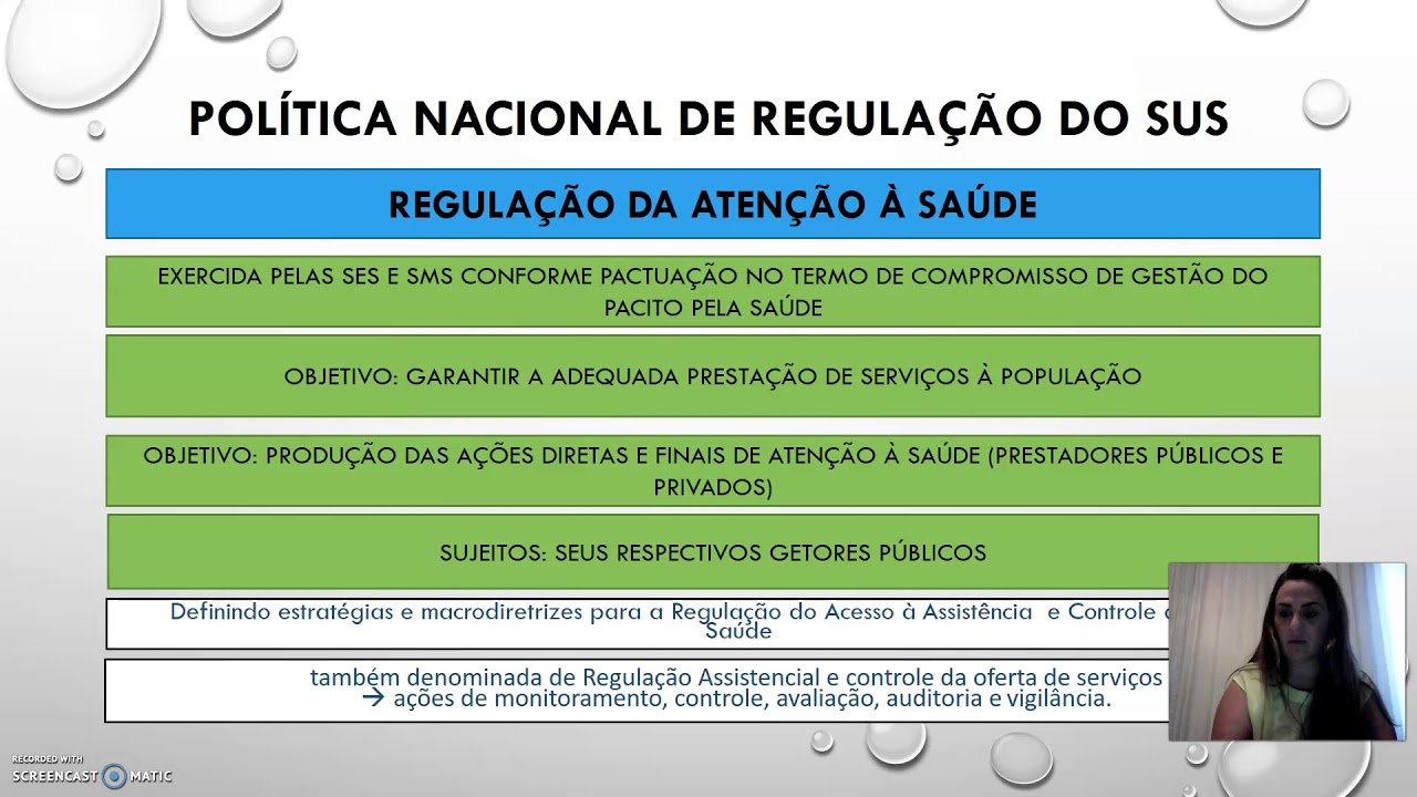 POLITICA NACIONAL DE REGULAÇÃO DO SUS - Aula 1