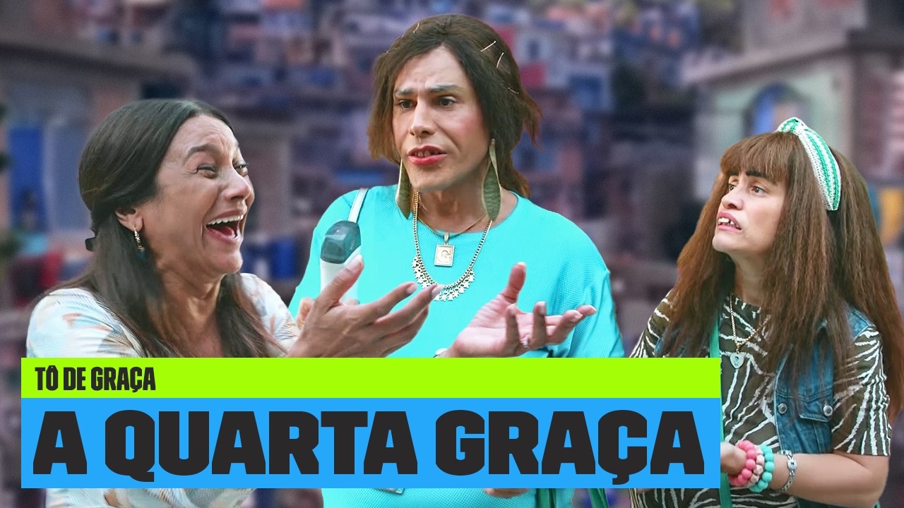 Graça e Briti encontram DIRA PAES em TRÊS GRAÇAS! | Tô de Graça | Temporada 8 | Multishow