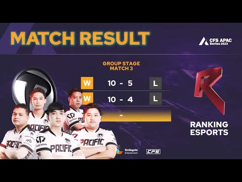 CFS APAC | Bo3 | Pacific Macta vs RANKING ESPORTS - SUMMER 2023