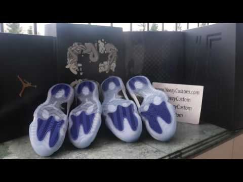 2016 Authentic Air Jordan 11 Space Jam Men VS Women