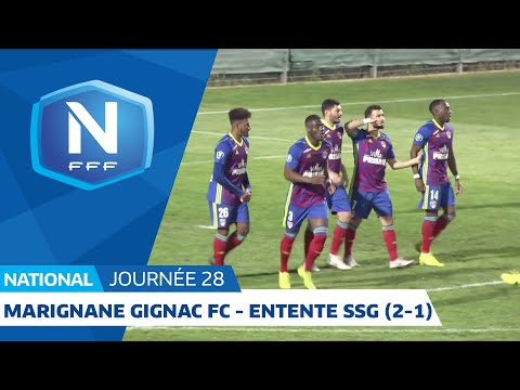 J28 : Marignane Gignac FC - Entente SSG (2-1), le résumé I National FFF 2018-2019