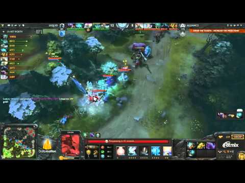 [HL]The Alliance vs Team Liquid Game 1 Semi Final (DOTA 2 Champions League)