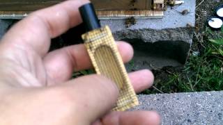 Different styles of queen cages