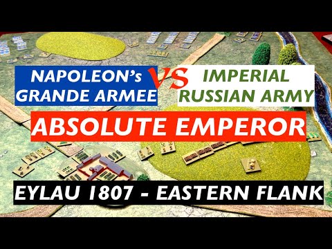 Absolute Emperor - Battle of Eylau: France vs Russia Napoleonic Battle Report