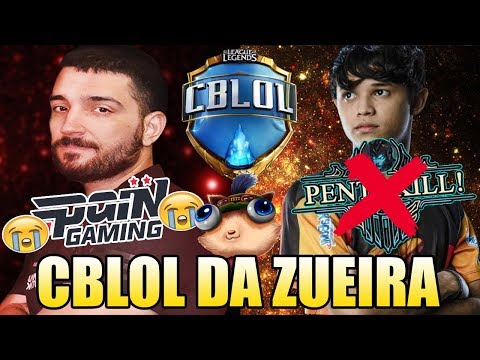 PAIN COM SAUDADES DO BRTT E PENTAKILL ROUBADO DO TITAN - CBLOL DA ZUEIRA
