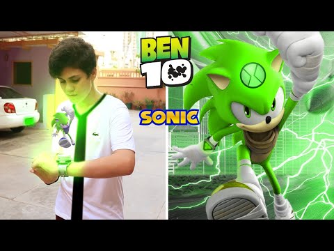 Ben 10 Transforming into Modern Sonic The Hedgehog | Fan Made Short Film