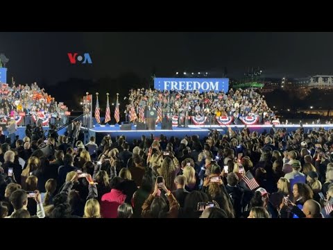 VOA SEMINGGU JELANG PILPRES, HARRIS DAN TRUMP SAMPAIKAN &ldquo;ARGUMEN PENUTUP&rdquo;