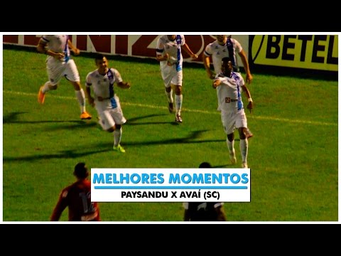 Melhores Momentos - Paysandu x Avaí (SC) - 15/06/2016