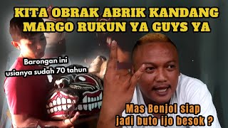 Download lagu Kita Obrak Abrik Kandang Margo Rukun ‼️ Cek Persiapannya Untuk Pementasan Besok Tgl 8 Di Poncorejo mp3