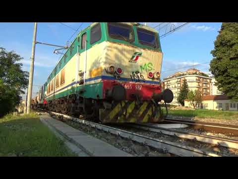 e655 537 + d445 1020 - Cuneo stazione