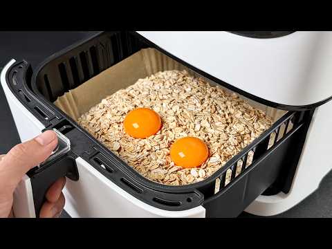 Put Oats in Air Fryer and THIS Happens! This healthy recipe has gone viral
