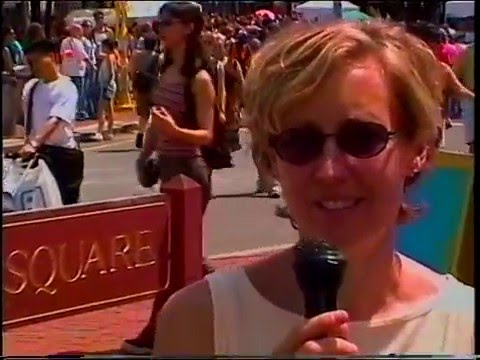 "Art Beat" in Davis Square , Somerville , Mass - June , 2000 - 25 min