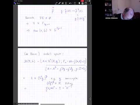 Anton Alekseev | Moduli spaces, planar curves and the Baker-Campbell-Hausdorff series 2/4