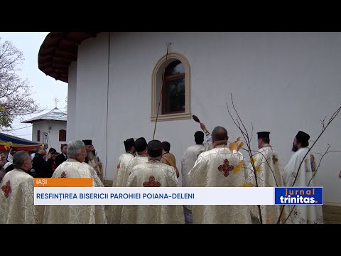 Resfințirea bisericii Parohiei Poiana-Deleni