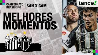 SANTOS 1x0 ATLÉTICO-MG | MELHORES MOMENTOS | BRASILEIRÃO 2026 | 11ª RODADA