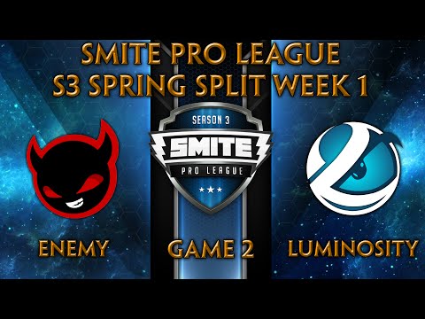 SPL S3 Spring: Week 1 - Enemy vs. Luminosity (Game 2)