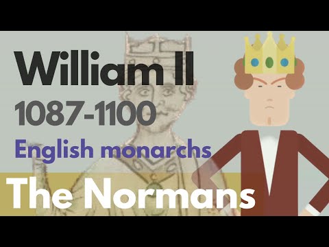 William (Rufus) II - English monarchs animated history documentary