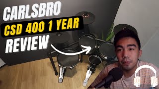 Video thumbnail for Review of my Electronic Drumset and Recommendations (Carlsbro CSD400) by Ej Donato