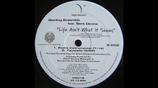 Sterling Ensemble Feat. Sara Devine – Life Ain't What It Seems (Roots Instrumental)‎ Louie Vega