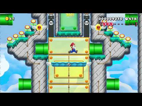 Chain reaction by Juandjo 🍄 Super Mario Maker 2 #ada 😶 No Commentary