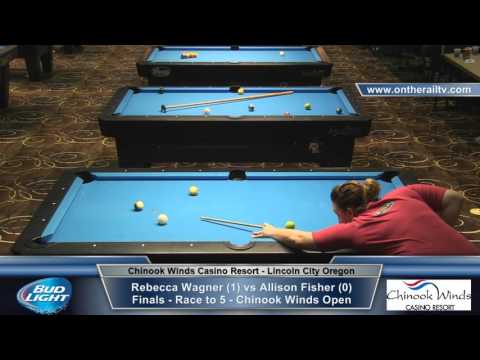 2015 CWO 10 Ball Finals - Allison Fisher vs Rebecca Wagner - 2 Sets