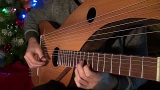 Carol of the Bells & God Rest Ye Merry Gentlemen (intro) - Harp Guitar - Jamie Dupuis