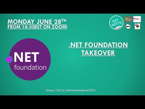 June 2021 - A .NET Foundation Takeover event