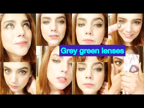 29/11/20 Grey green lenses ( extreme fashionable)