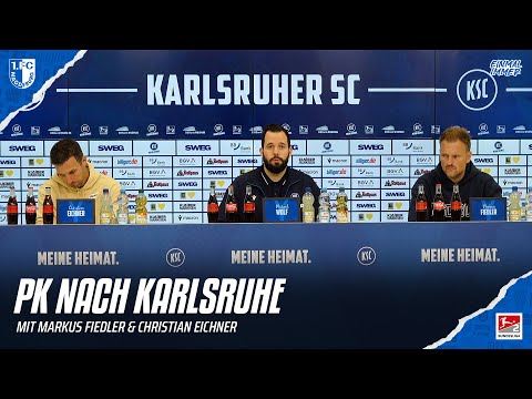 „Wir müssen das Positive festhalten.“ | PK nach dem Auswärtsspiel beim Karlsruher SC