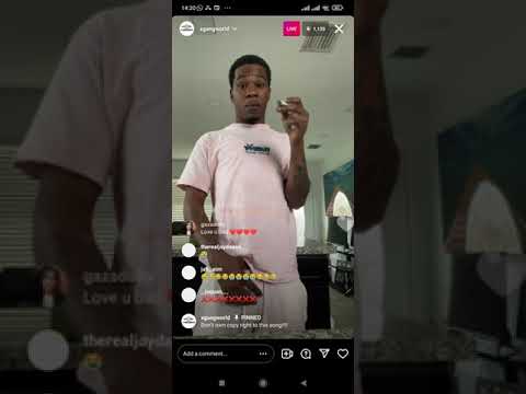 world dawg aka Facebook hero live on ig talking about how he can  read people