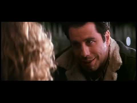 Phenomenon (1996) trailer still: George Malley gazes up at the mysterious light over Harmon, California