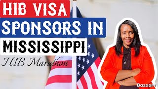 MISSISSIPPI SCHOOLS THAT SPONSOR H1B VISA!! H1B MARATHON 2025!!