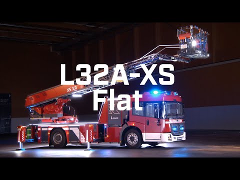 Bühne frei für die Drehleiter L32A-XS Flat