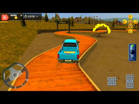 4x4 Offroad Parking Simulator - Modern Pickup Driving - Android Gameplay