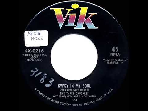1956 The Three Chuckles - Gypsy In My Soul