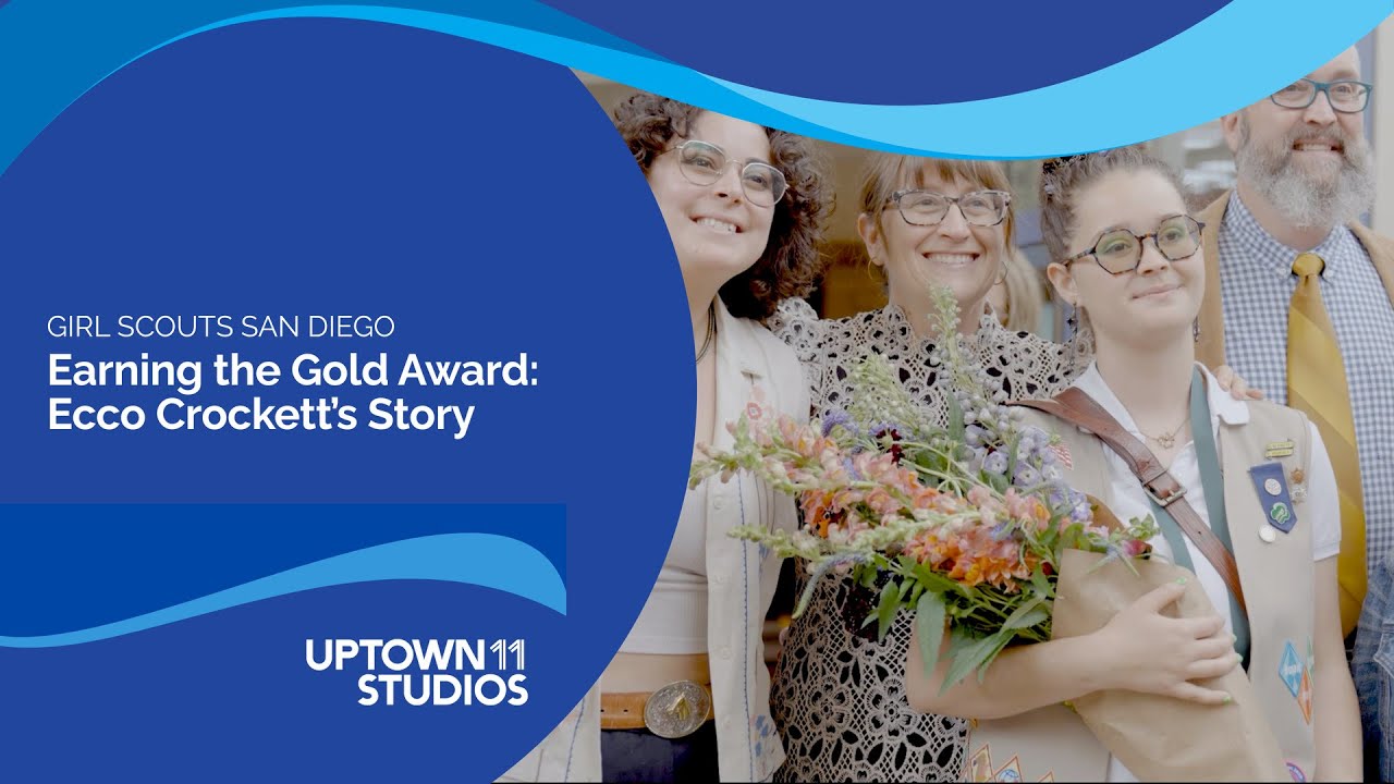 Gold Award Girl Scouts Ecco Crockett on the Importance of Volunteering