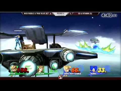 Smash 4 Versus Weekly 10/2/15 - Winners R4 - NickRiddle & True Blue vs Purple Guy & Vitamin