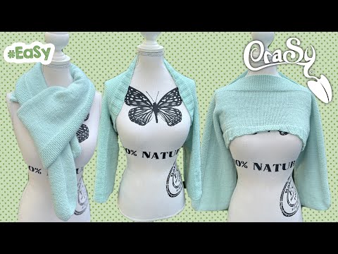 The Schapulero - the ultimate super easy garment without a gauge swatch