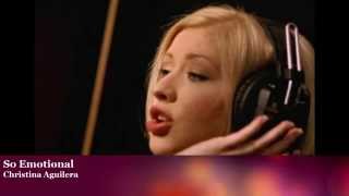 Christina Aguilera - So Emotional