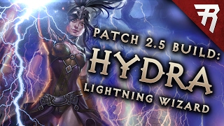 Diablo 3 2.5 Wizard Build: Lightning Hydra GR 97+ (Guide, PTR, Season 10)