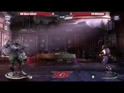 Injustice @ KIT15 - RM Glass Sword (Raven) vs CR Whiteboi (Doomsday) [720p/60fps]