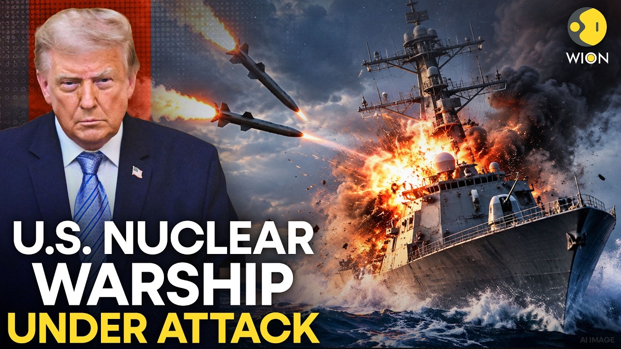 US-Iran War LIVE: Iran Fires 'Secret Weapon’ On US Nuclear Carrier; Trump's Navy On High Alert |WION